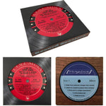 Vinyl Record Label Coasters (Set of 6)