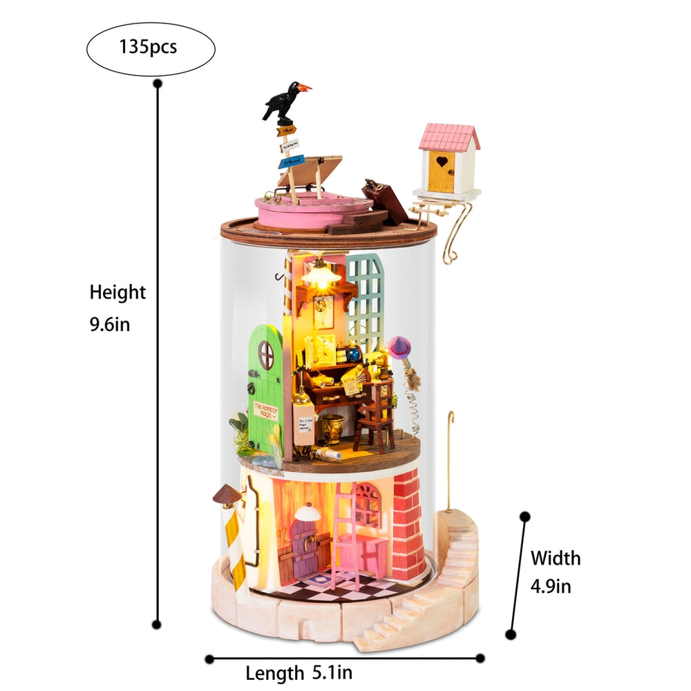 DS003, DIY Miniature House Kit: Secluded Neighbor