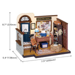 Mose's Detective Agency DIY Miniature House Kit DG157