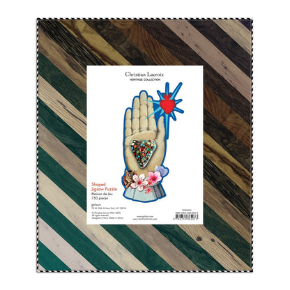 Christian Lacroix Maison de Jeu 750 Piece Shaped Puzzle