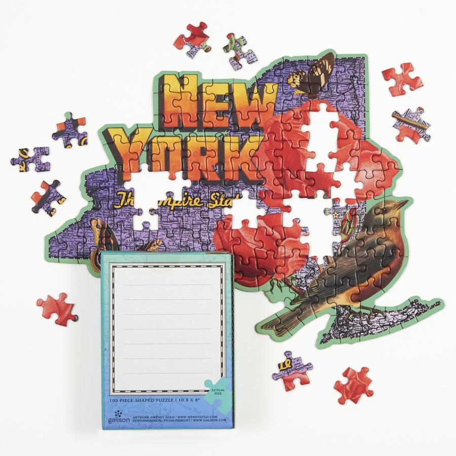 New York Mini Shaped Jigsaw Puzzle