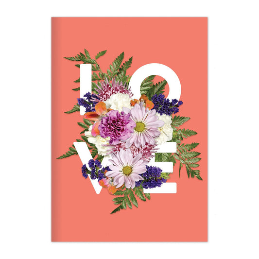 SAY IT WITH FLOWERS LOVE A5 JOURNAL