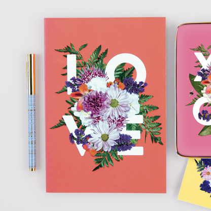 SAY IT WITH FLOWERS LOVE A5 JOURNAL