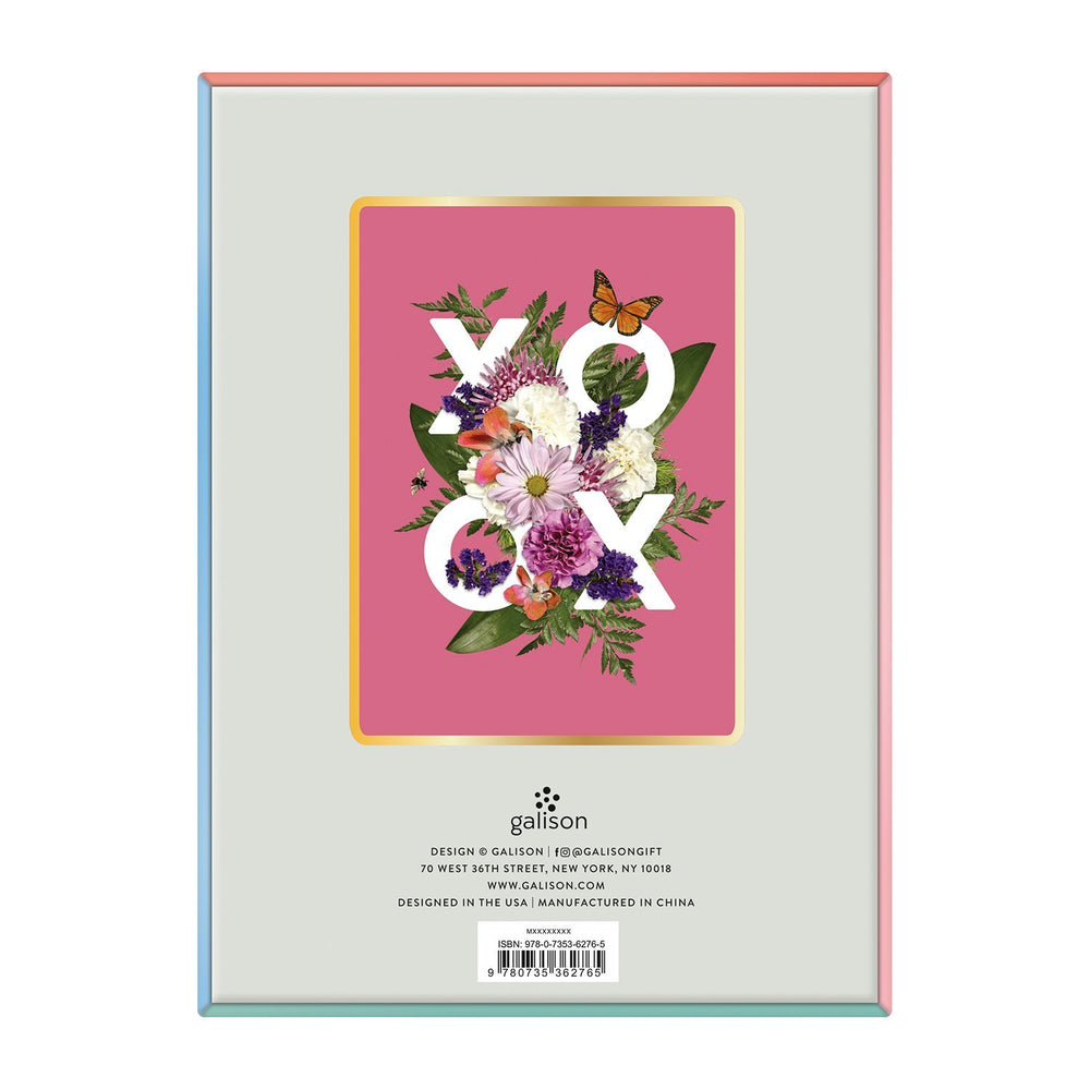 SAY IT WITH FLOWERS XOXO PORCELAIN TRAY